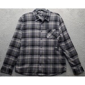 O'Neill Shirt Mens 2XL Multi Plaid Flannel Standard Fit Long Sleeve Chest Pocket